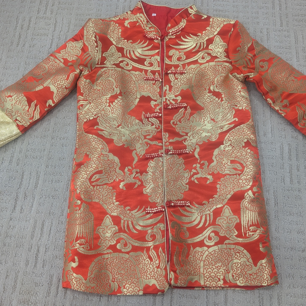 Traditional Chinese Embroidered Dragon Hanfu